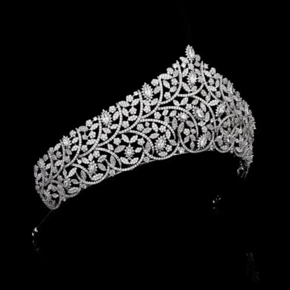 She's My Everything is a Unique 7pc. One-Of-A-Kind Tiara Ensemble - Picture 14 of 17